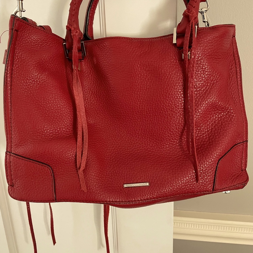 Rebecca Minkoff Red Hobo Tote/Crossbody Bag